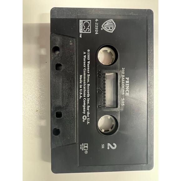 Vintage 1989 Batman Soundtrack Single Batdance and 200 Balloons by Prince - Picture 4 of 5